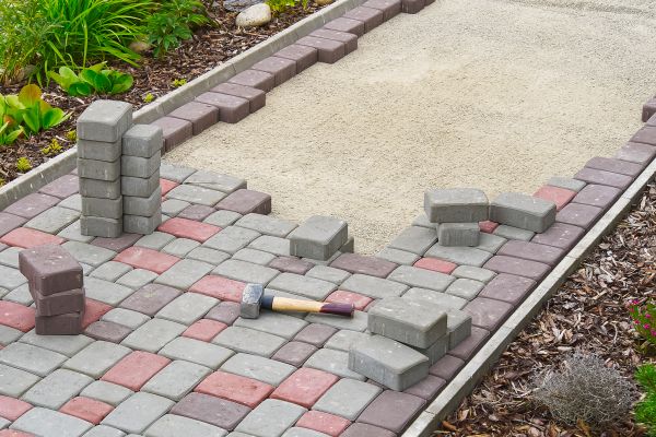 Paver Walkway Installation in Conway