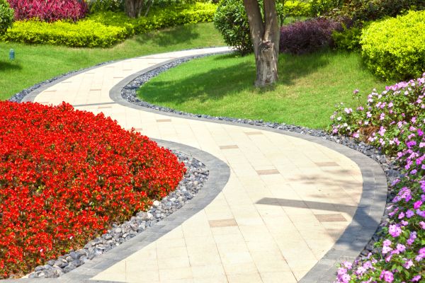 Garden Walkway Installation in Conway