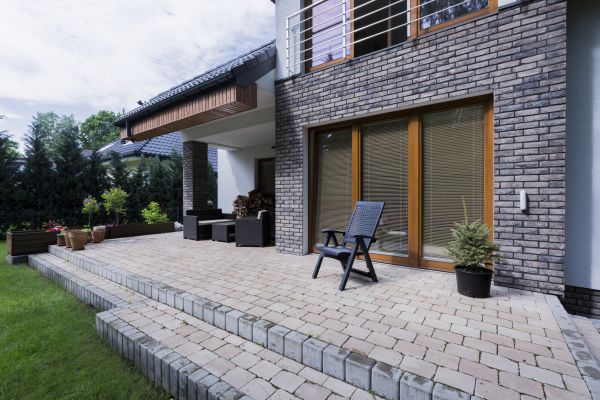 Backyard Paver Installation in Conway