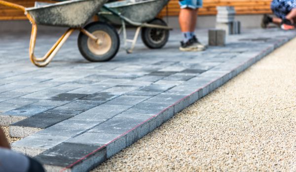 Paver Hardscape Installation in Conway