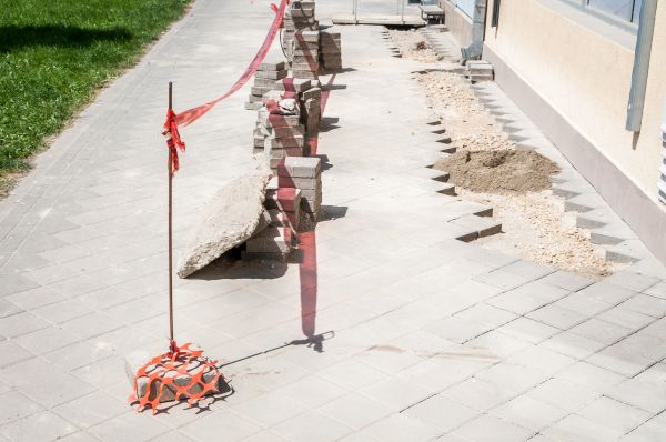 Stone Patio Replacement in Conway