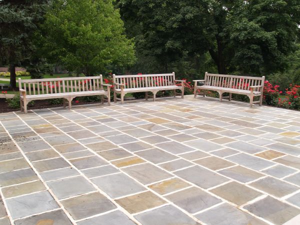 Slate Patio Installation in Conway